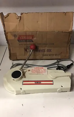 YAMAHA MARINE VINTAGE 1970’s ENGINE REMOTE CONTROLLER 701-48110-11 N.O.S • $345