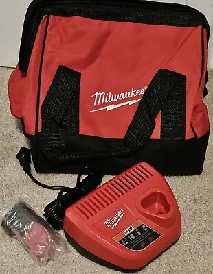 New Milwaukee 48-59-2401 Charger &  48-11-2401  M12 Battery & Bag • $39.99