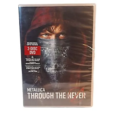 Metallica Through The Never 2-Disc DVD Set Rock Band Documentary New Sealed • $27