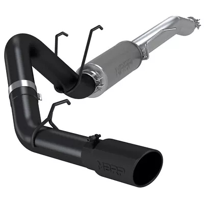 MBRP S5247BLK Steel Resonator Back Exhaust For 17-22 Ford F-250 F-350 6.2 7.3 V8 • $634.99