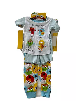 Sesame Street Toddler Pajama Sets  4pcs 24mos Unisex • $12