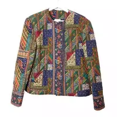 Vera Bradley Quilted vintage Old World Small Jacket NWOT • $36