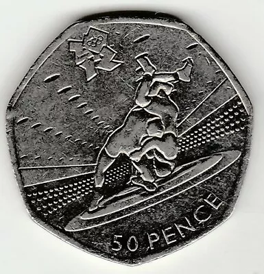  Olympic 50p Wrestling  • £10.10