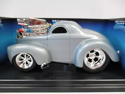 Muscle Machines - 1941 '41 Willys Coupe Supercharged Pro-street - 1/18 Diecast • $39.95