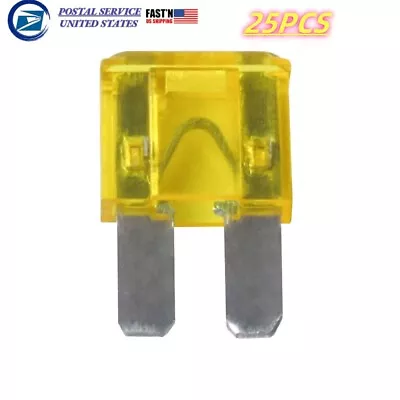 25 PACK Micro2 20AMP Blade Fuse For Circuit Car Automotive Truck Boat Electric • $7.39