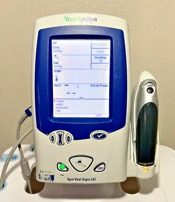Welch Allyn LXI Spot Vital Signs Monitor  45MEONIBP SpO2 Temp-stand Not Included • $335