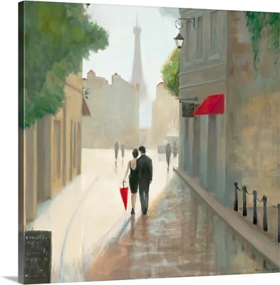 Paris Romance I Canvas Wall Art Print Paris Home Decor • $45.99