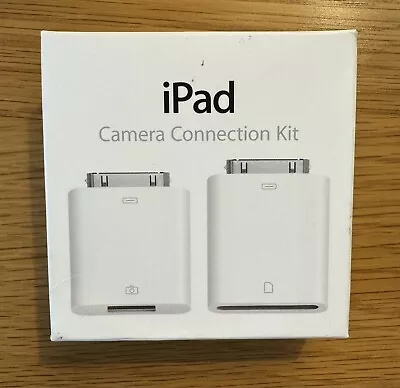 Genuine Apple A1358/A1362 IPad Camera Connection Kit (MC531ZM/A) Fast Delivery • £9.50