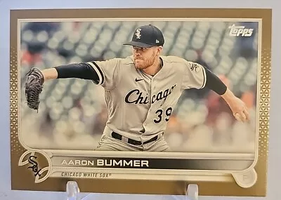 Aaron Bummer 2022 Topps Gold N'd 1287/2022 US136 • $1