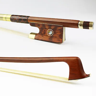 High Quality! 4/4 Size Advanced Pernambuco Performance Violin Bow Snakewood Frog • $38.80
