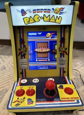 Arcade1UP Super Pac-Man 4-In-1 Games 1-Player Counter-Cade • $180