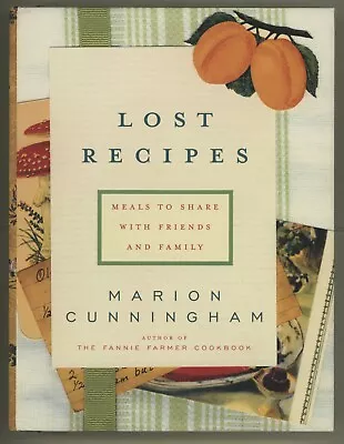Vintage American Recipes Cookbook Marion Cunningham LOST RECIPES 1st Ed • $19.99