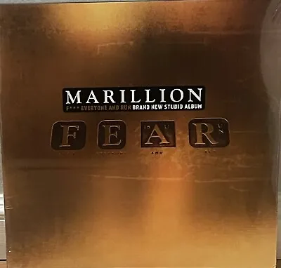 Marillion: FEAR (F*** Everyone And Run) Vinyl Records • $39.99