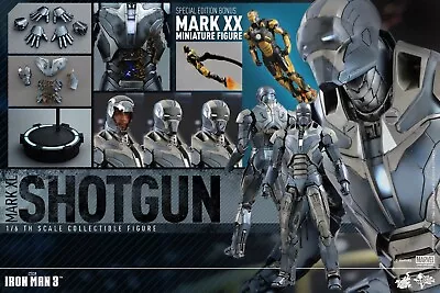 Hot Toys Mms309 Iron Man 3: Mark Xl Mk40 Shotgun Armour Special Edition • $399.99