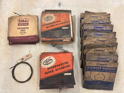 Large Lot Of Vintage NOS Circle S Stewart Warner S-W And Ford Speedometer Cables • $99