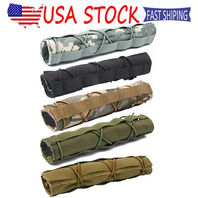 Military Suppressor Protective Cover Tactical Suppressor Mirages Gun Shields US • $7.99