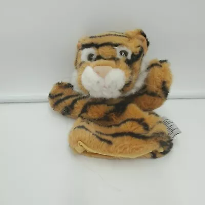 Manhattan Toy Tiger Hand Puppet Plush Pretend Play 8  Soft Toy  • $15.29