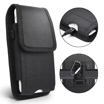 New Cell Phone Holster Pouch Wallet Case W/ Belt Clip For IPhone Samsung Huawei • $6.19