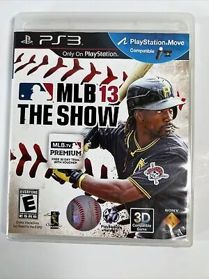 MLB The Show 13 PS3 PlayStation 3  PlayStation Move CompatIble NO MANUAL • $4.95