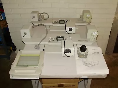 1 Lot- Minolta/bell & Howell Microfilm/microfiche Carriers/roll Carrier12 & Lens • $495