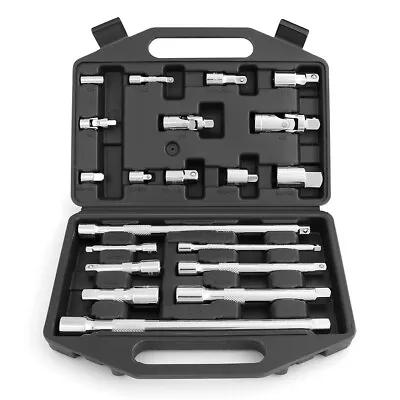 HORUSDY 20PC Extension Bar Set 1/4  3/8  And 1/2  Drive Socket Extension Set • $28.99