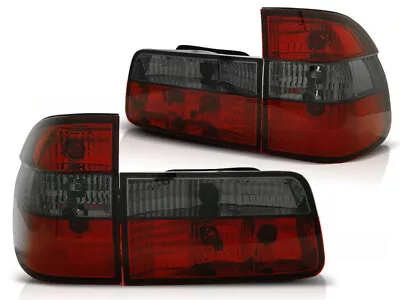 Rear Lights For BMW 5 Series E39 Wagon 1995 1996 1997-2000 VR-1774 Red Smoke • $217.98