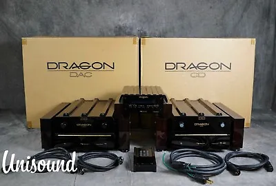 Nakamichi Dragon CD + PS + DAC Full Set W/ Original Box In Excellent Condition. • $6500