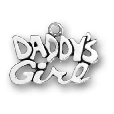 DADDY'S GIRL SILVER PENDANT CHARM FATHER DAUGHTER JEWELRY #KC23 Free Shipping • $6.49