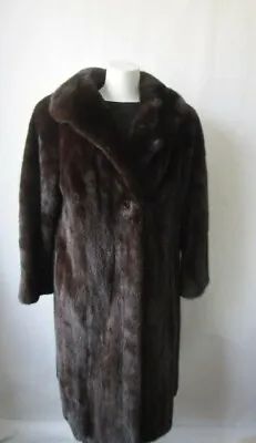 Women's  Sz 10 Mink Fur Coat Jacket  MINT+ • $375