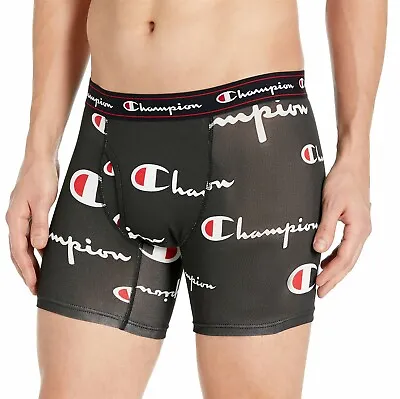 Champion 460567 Men's Cotton Stretch Boxer Brief Underwear NEW!! • $7.86