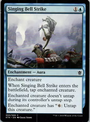 Singing Bell Strike - Enchantment - Aura -  Magic The Gathering • £1.57