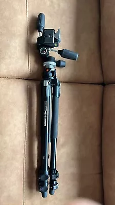 Manfrotto Professional Tripod 190xprpb With Level Head  804rc2 Perfect Condition • $350