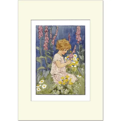 £23.50 • Buy Daisies - Margaret Tarrant - Medici Mounted Print