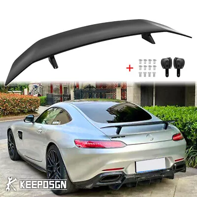 For Mercedes Benz AMG GT Coupe 46  Gloss GT-Style Rear Trunk Spoiler Add-On Wing • $89.39