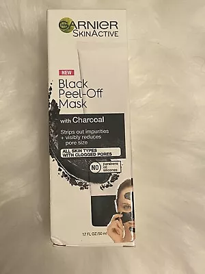 Garnier Black Peel Off Mask With Charcoal SkinActive 1.7 Fl. Oz. • $7.99