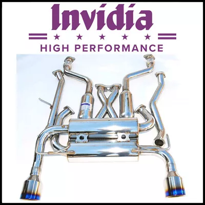 Invidia Gemini Titanium Tip Cat-Back Exhaust System Fit 03-06 Infiniti G35 Coupe • $1127.14