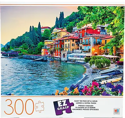 Milton Bradley Holidays In Italy 300 Large Ez Grasp Piece Family Jigsaw Puzzle • $12.99