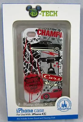 Disney Parks D-Tech Cars Cars Land Doc Hudson IPhone 4/4S Clip Case Screen Guard • $8.71