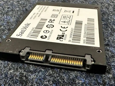 £8.95 • Buy SanDisk 64GB SSD SATA Laptop Hard Disk 2.5''  6G/s 5.0v 3.5a SDSSDP-064G