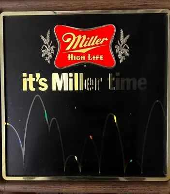 Miller High Life Bouncing Ball Motion Beer Sign Replacement Reel Scroll Artwork • $100