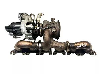 Bmw 340 440 540 740 3.0l B58 Engine Turbocharger W/exhaust Manifold 7643147 • $445