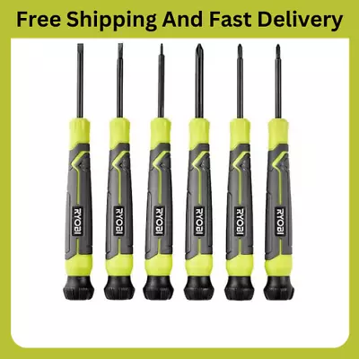 6-piece Precision Screwdriver Set Cushion Grip Handles Mini Small Screwdriver • $8.49