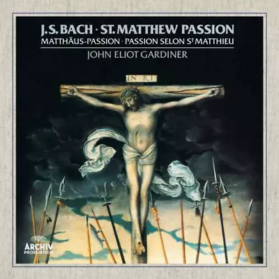 John Eliot Gardiner - Bach St Matthew Passion NEW Sealed Vinyl LP Album • $58.99