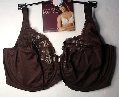 M & S Lingerie Full Cup Bra Underwired Non Padded BNWT Mahogany • £9.95