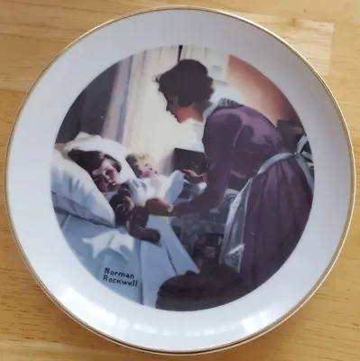 Mothers Love/Norman Rockwell Decorative Collectibles Collector Porcelain Plate  • $4