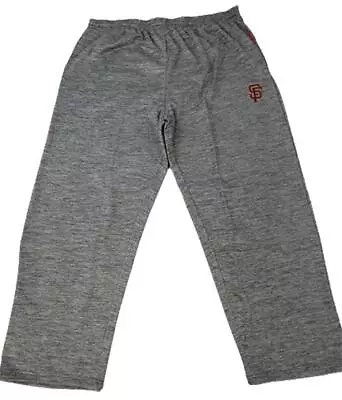 San Francisco Giants Mens Sizes 3XL-4XL-5XL-Tall Majestic Thermabase Sweatpants • $23.79