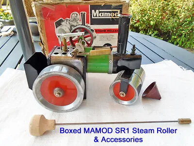 £80 • Buy VintageBoxed MAMOD Model Steam Traction Engine Model: SR1 & Accs Good Condition