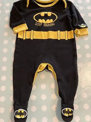 £6 • Buy Batman Babygrow Age 3-6 Months 