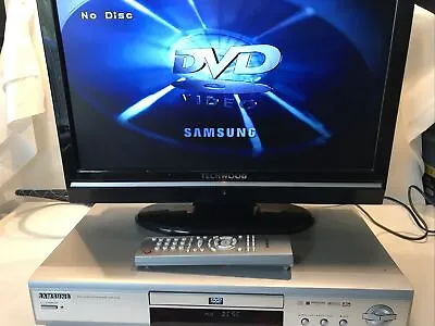 Samsung Dvd-m105 Dvd / Video - Cd / Cd Player  With Remote Tested & Working • £19.99