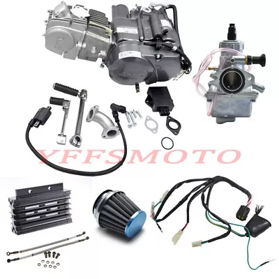 Racing Lifan 150cc Engine Motor Manual Clutch+Carby For Z50R XR50 XR70 CT110 200 • $517.54